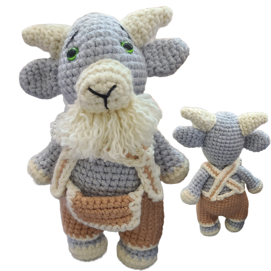 Crocheted Billy Goat